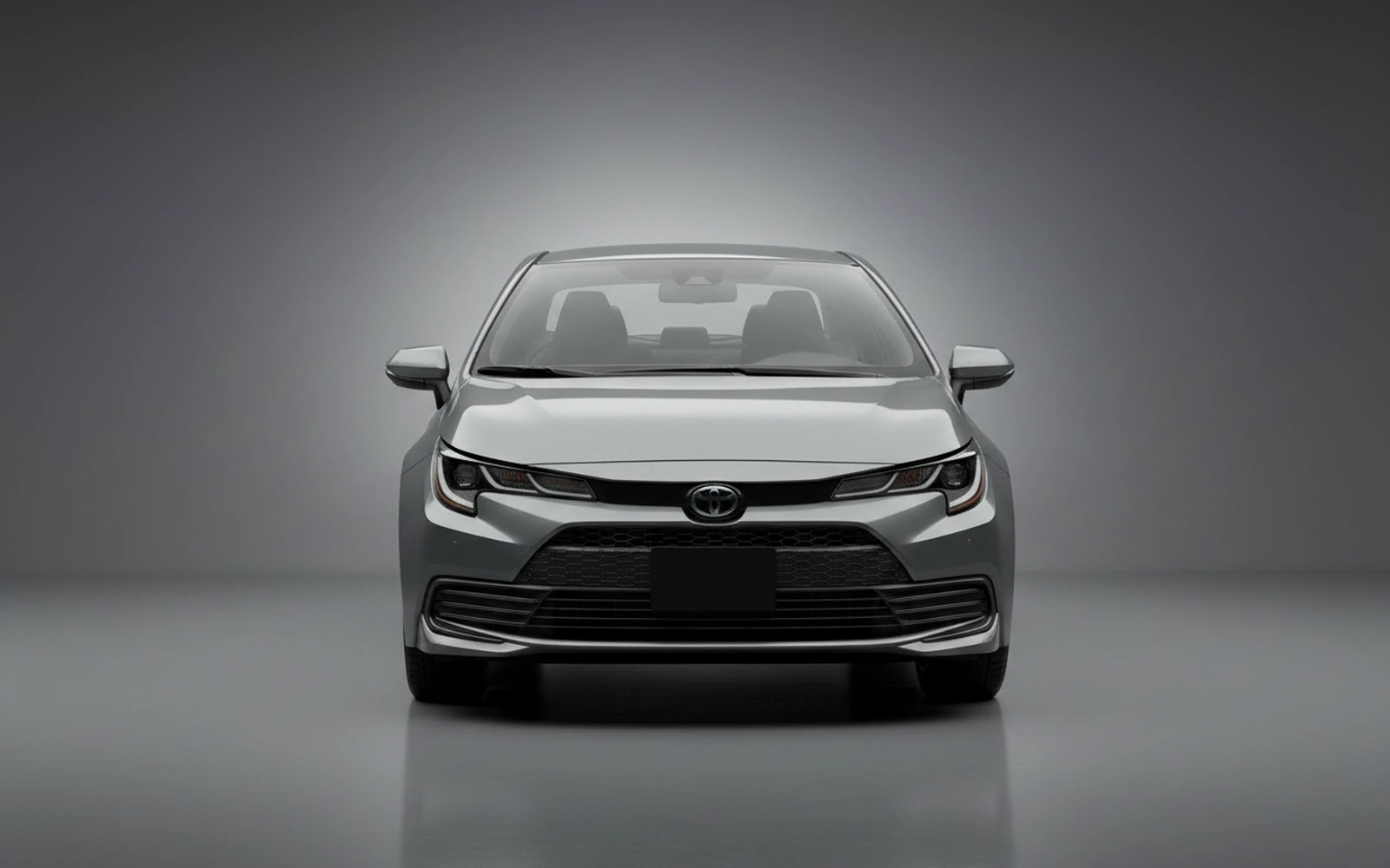 Toyota Corolla Grey 2026 — exterior side view