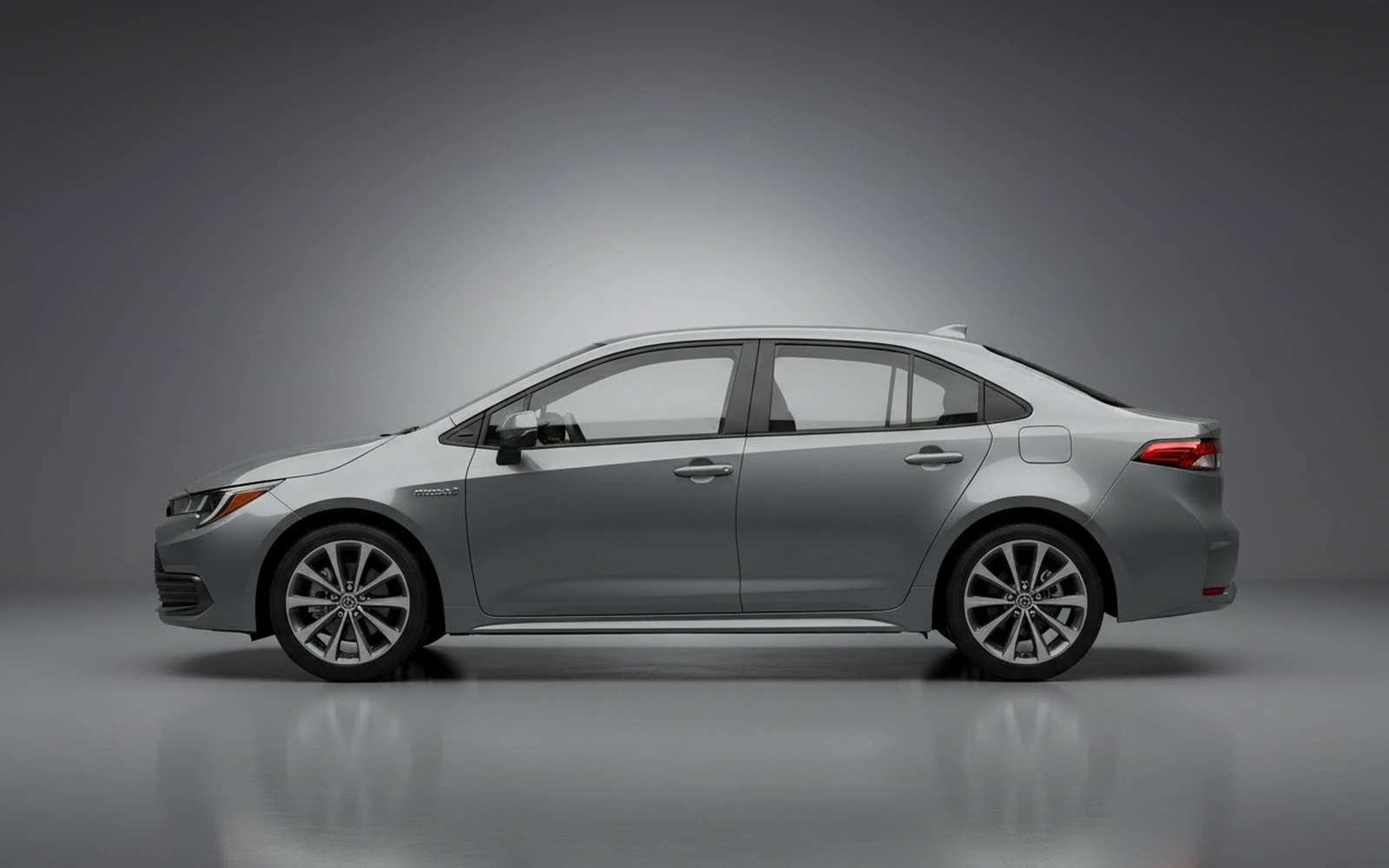 Toyota Corolla Grey 2026 — exterior rear view