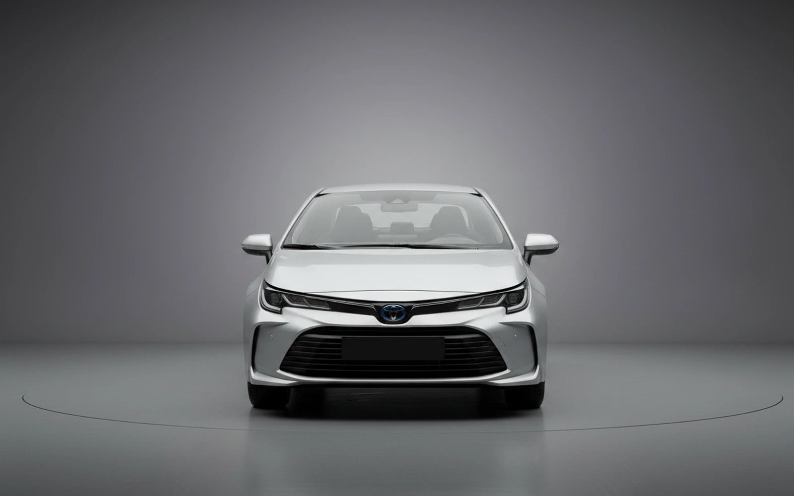 Toyota Corolla Silver 2024 — exterior side view