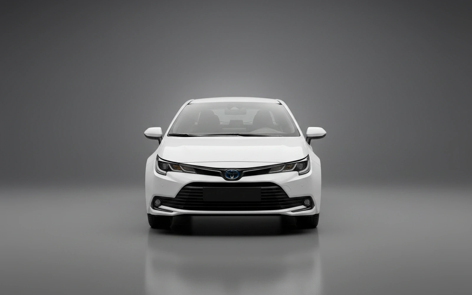 Toyota Corolla White 2025 — exterior side view