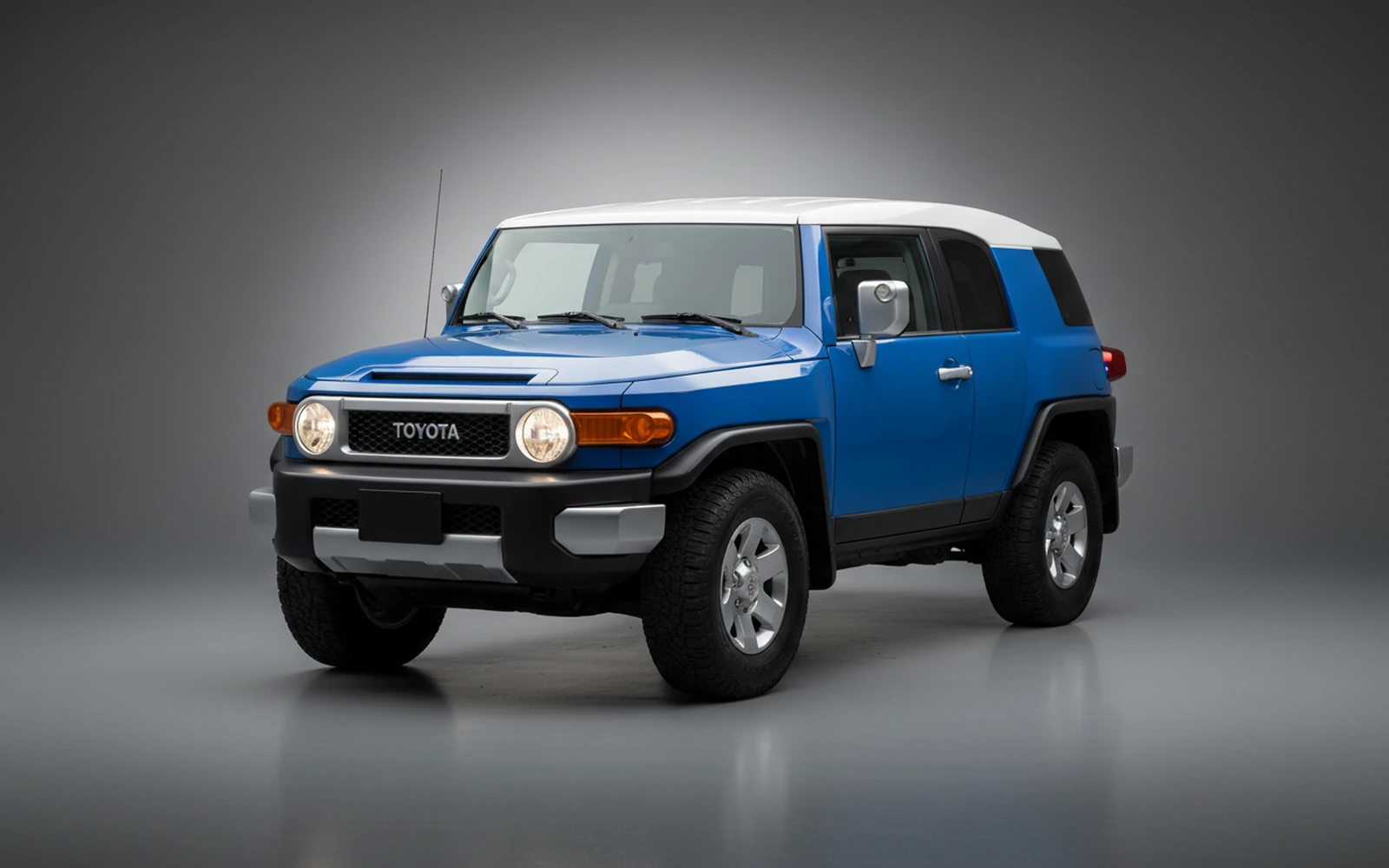 Toyota Fj Cruiser Blue 2023 for rent in Miami — exterior photo