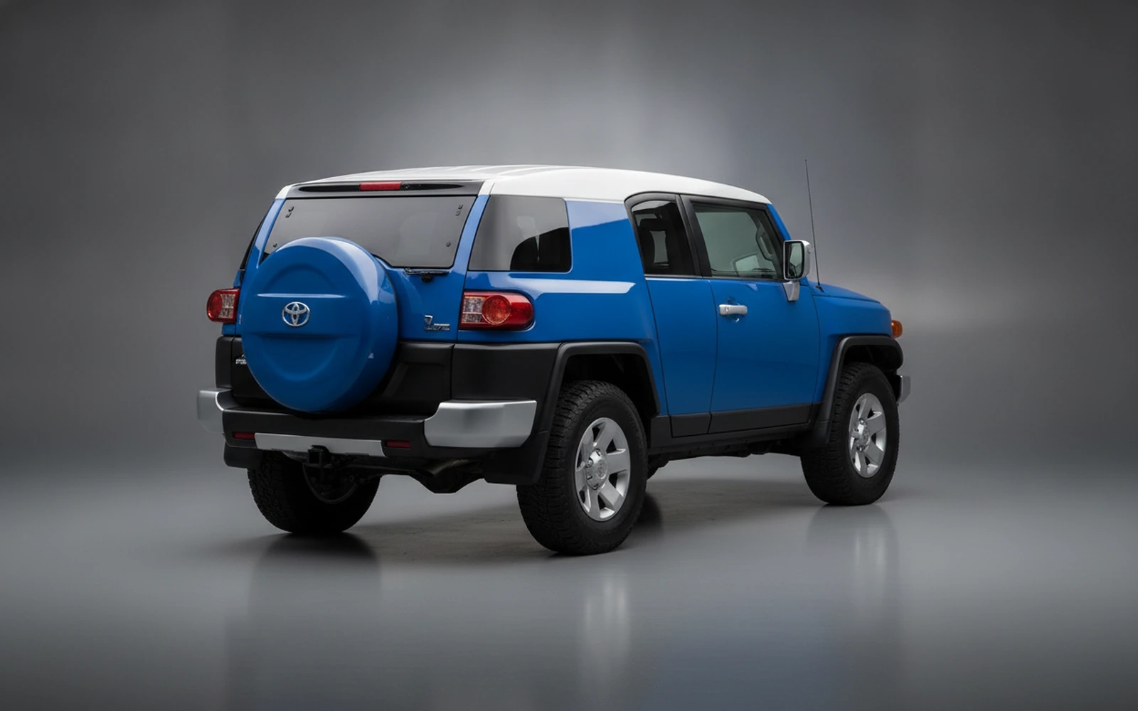 Toyota Fj Cruiser Blue 2023 — interior dashboard