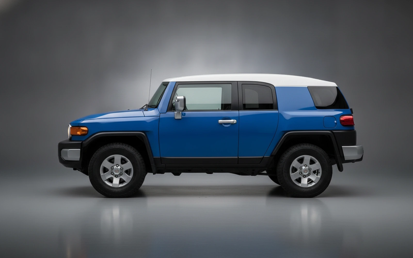 Toyota Fj Cruiser Blue 2023 — exterior rear view