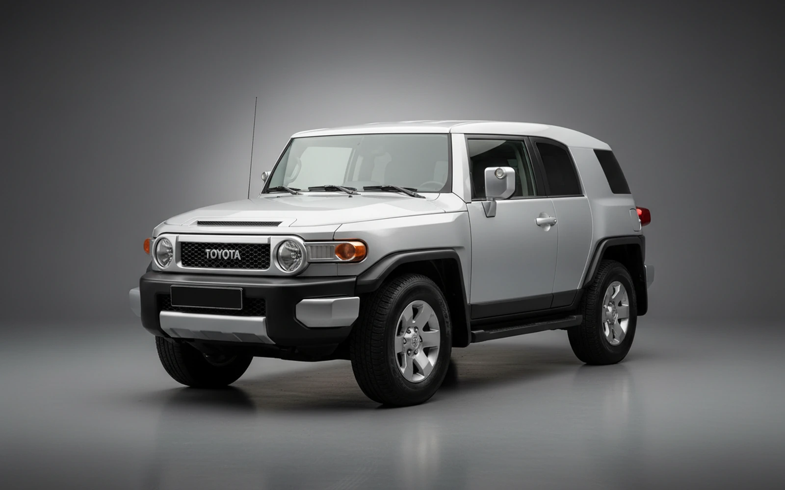 Toyota Fj Cruiser Plata 2023 for rent in Miami — exterior front view