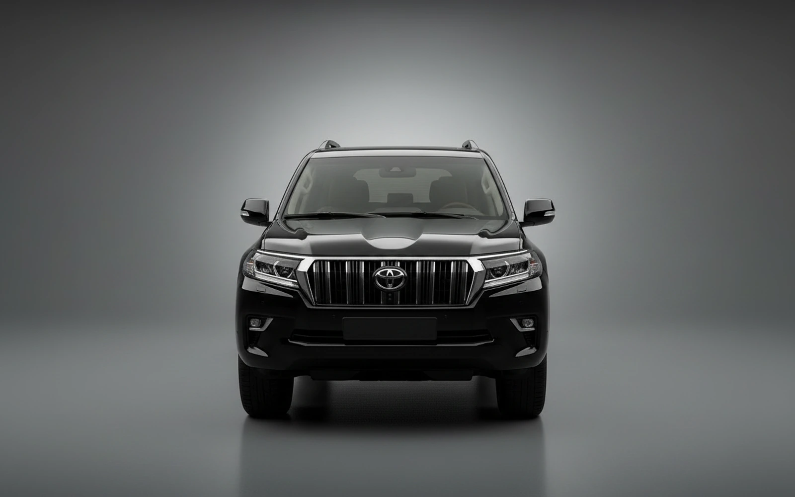 Toyota Land Cruiser 200 Black 2021 — exterior side view