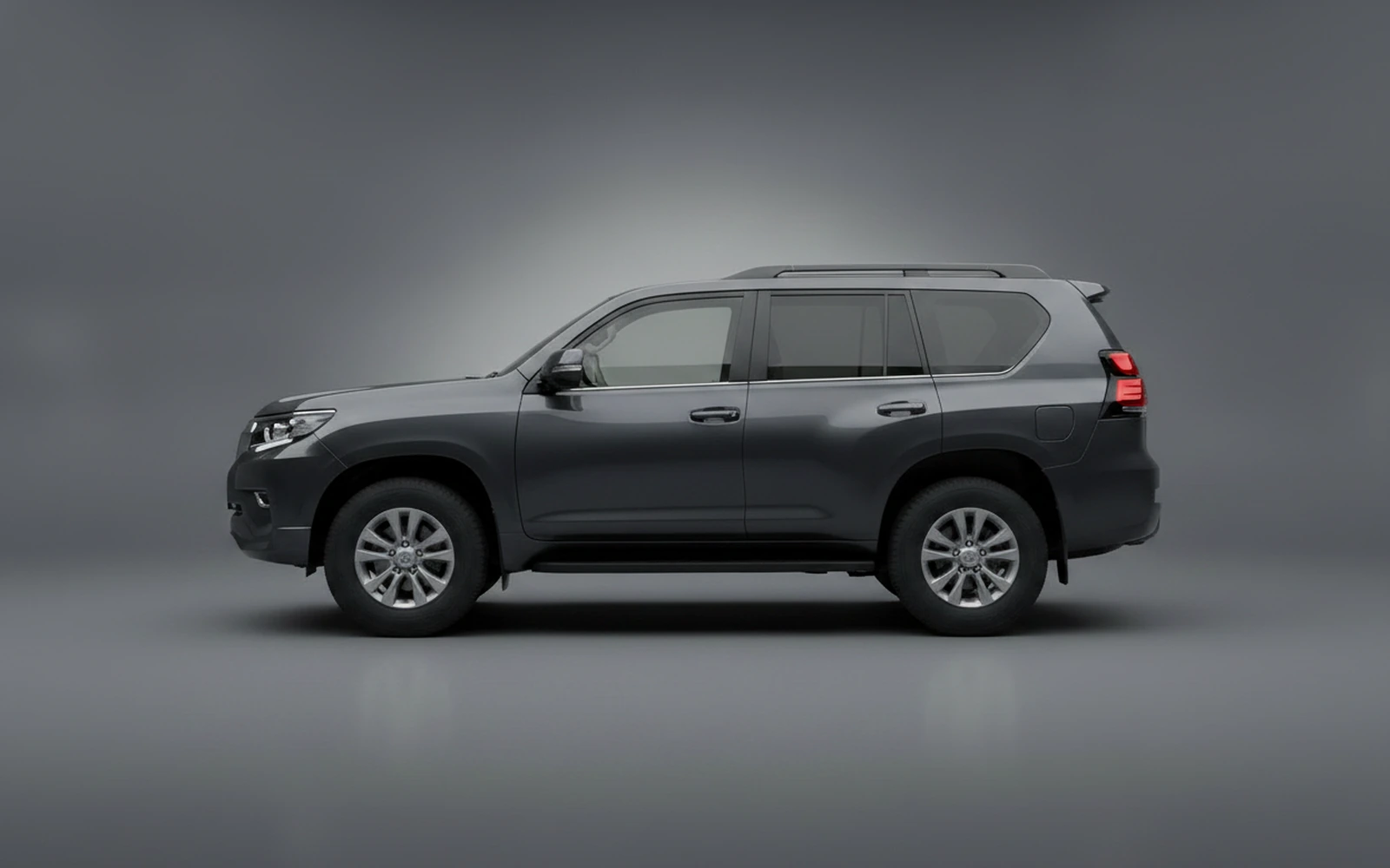 Toyota Prado 250 Dark-grey 2025 — exterior rear view