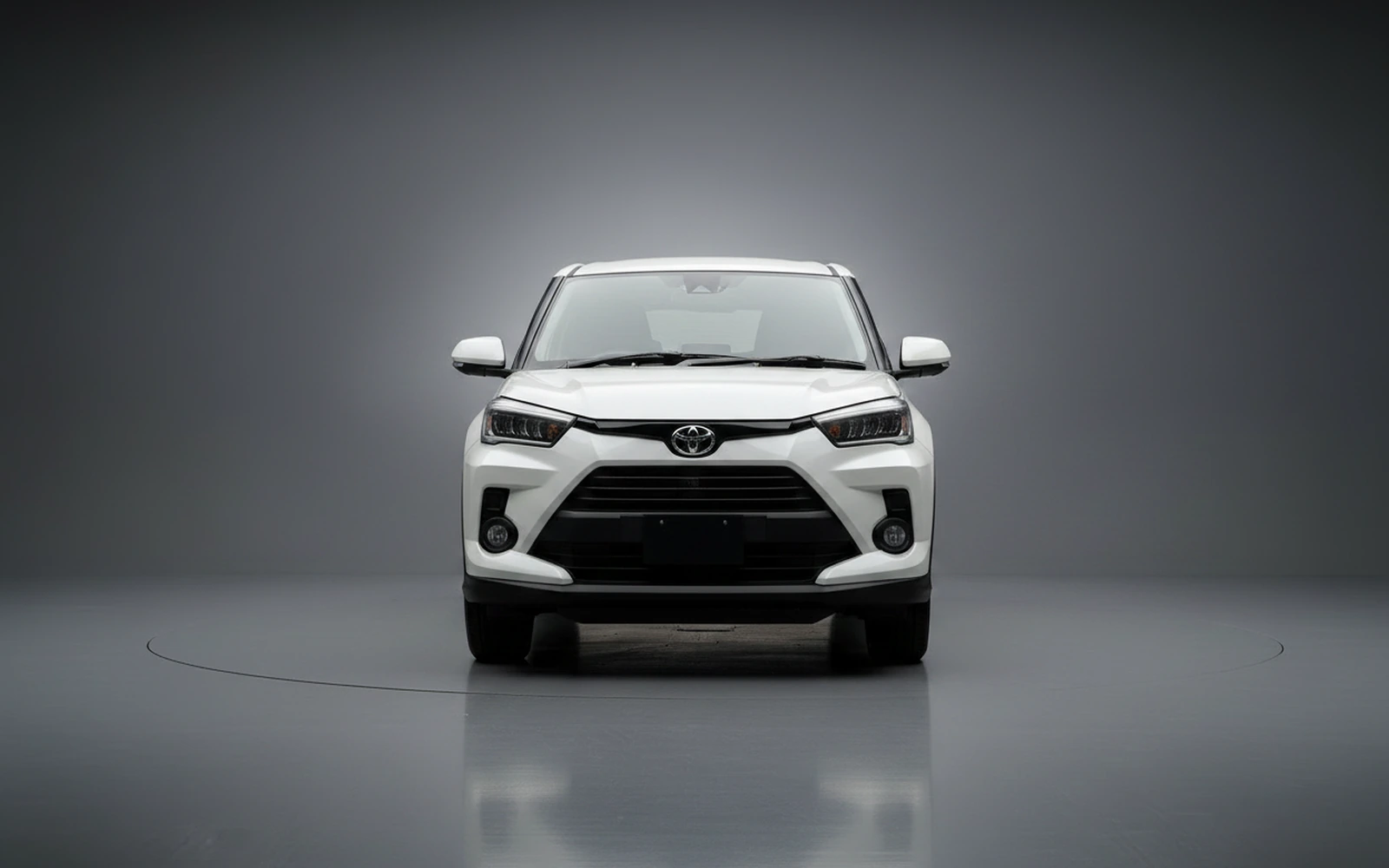 Toyota Raize White-pearl 2026 — exterior side view