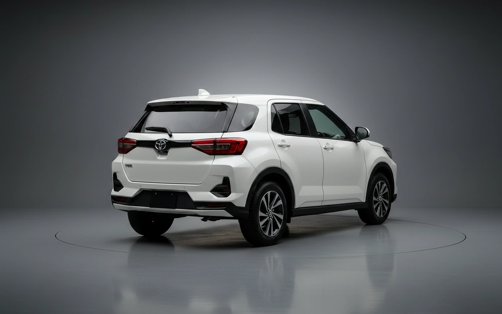 Toyota Raize White-pearl 2026 — interior dashboard