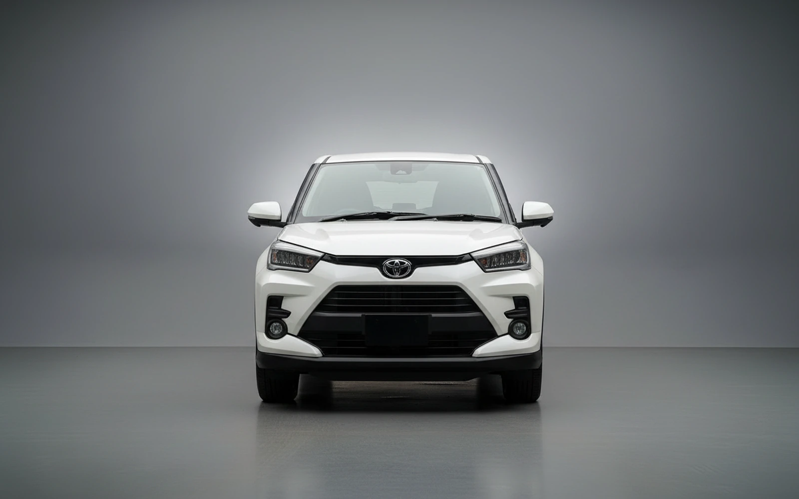 Toyota Raize White-pearl 2026 — exterior side view
