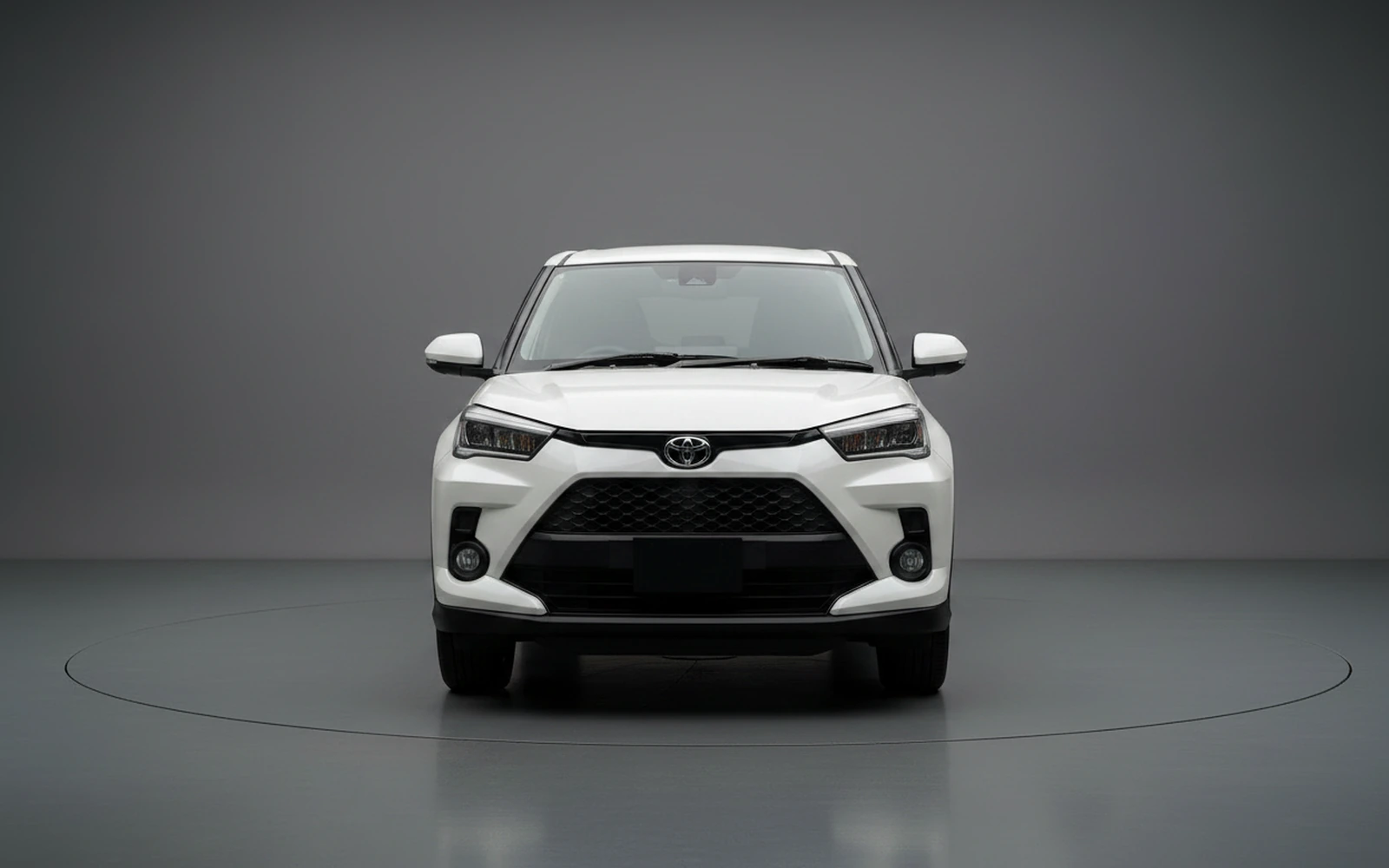 Toyota Raize White-pearl 2026 — exterior side view