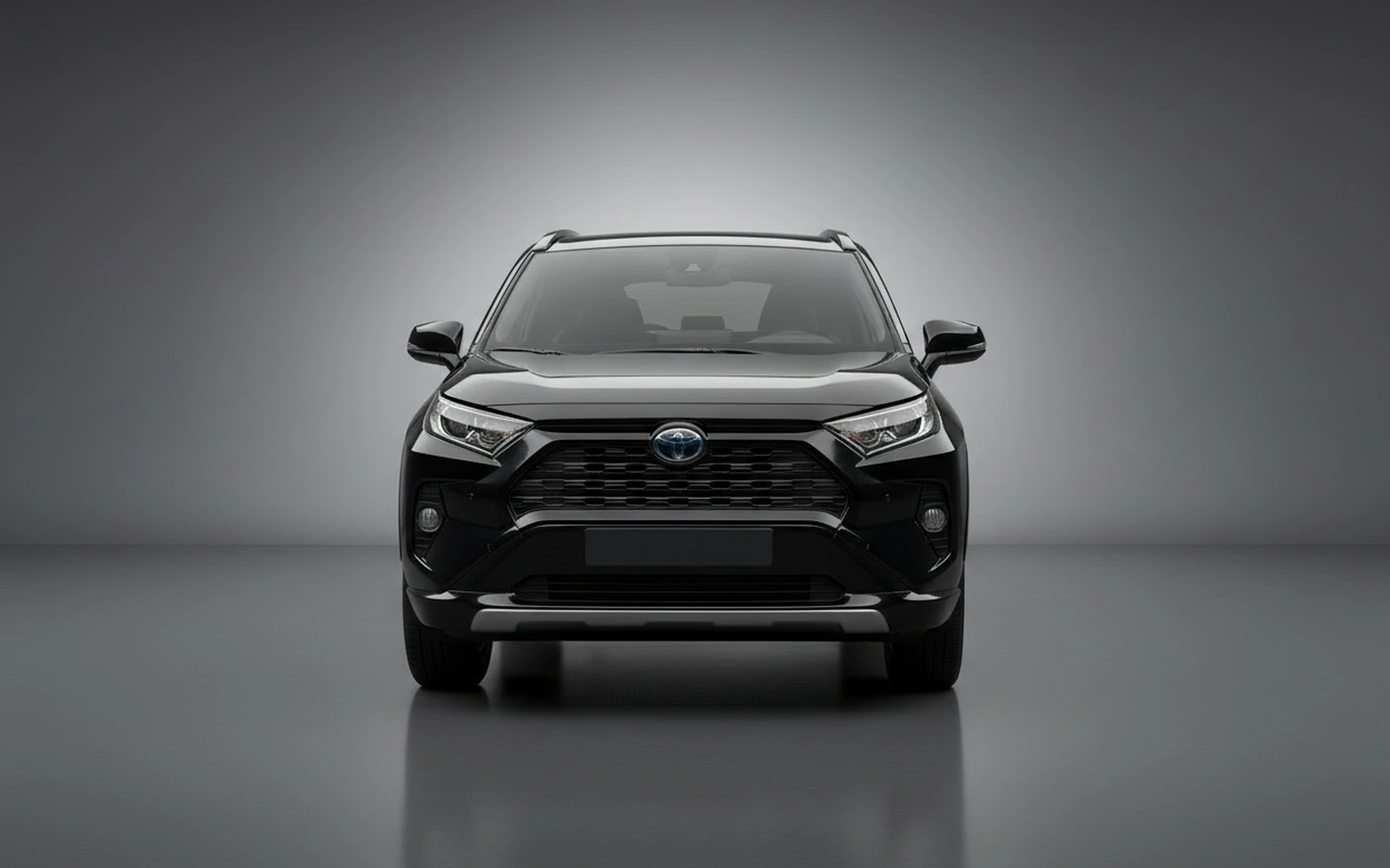 Toyota Rav4 Black 2025 — exterior side view