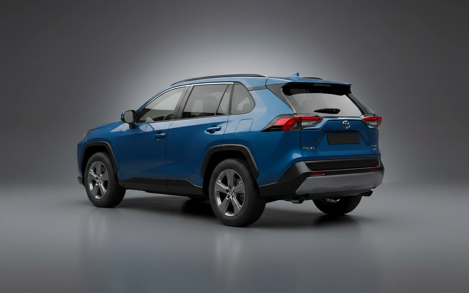 Toyota RAV4 Blue 2024 — interior dashboard