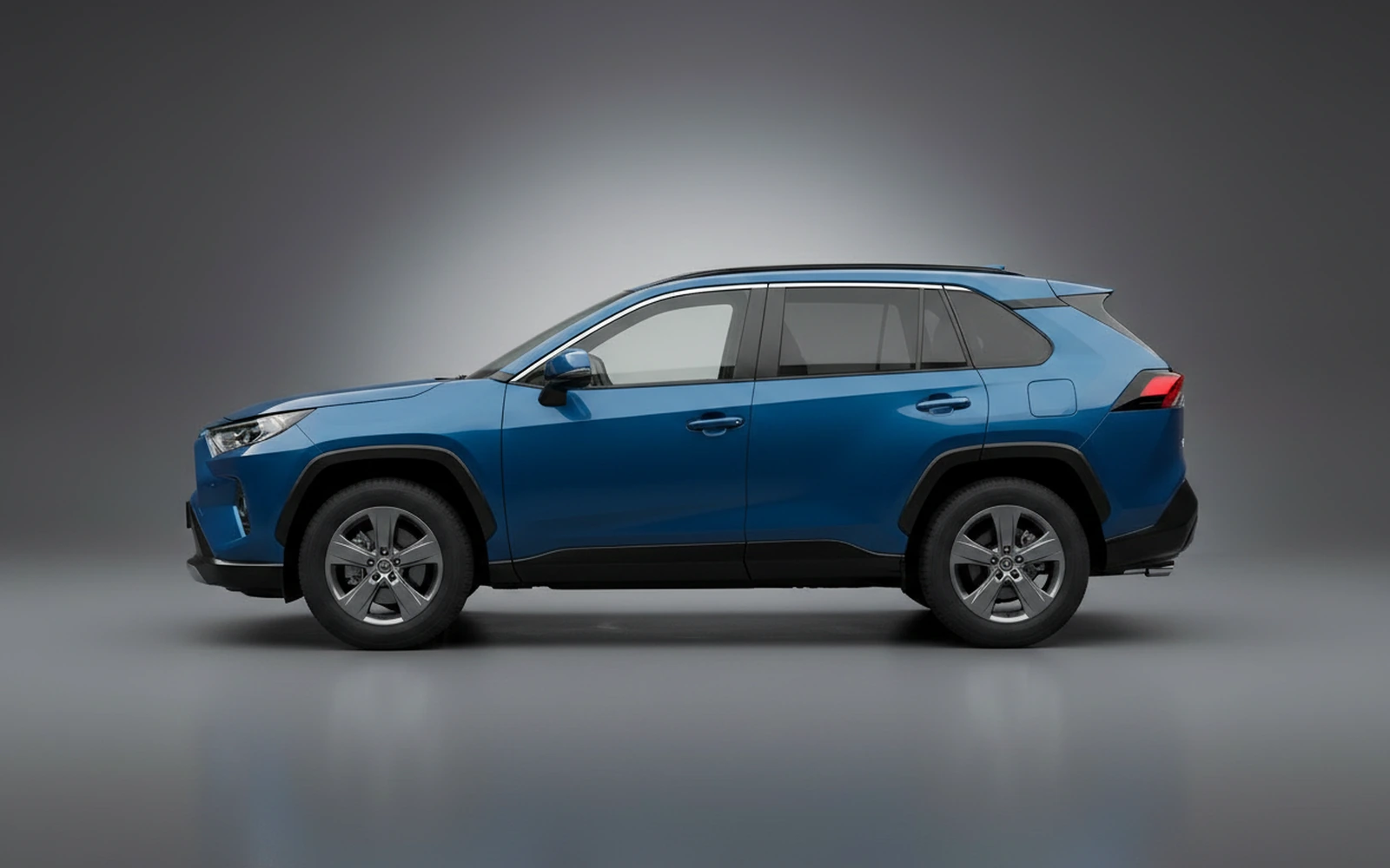 Toyota RAV4 Blue 2024 — exterior rear view