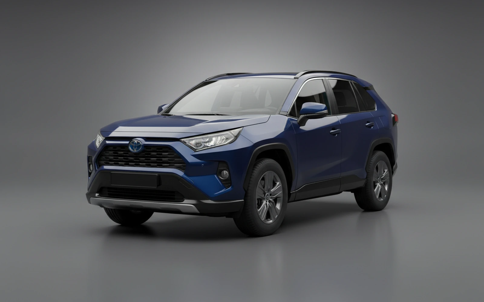 Toyota Rav4 Dark-blue 2026 for rent in Miami — exterior photo