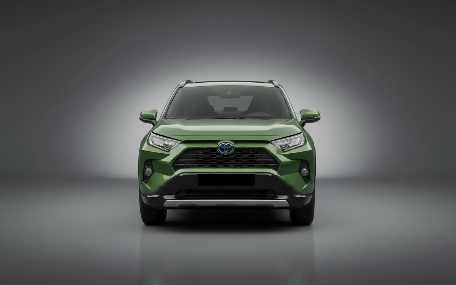 Toyota Rav4 Green 2026 — exterior side view