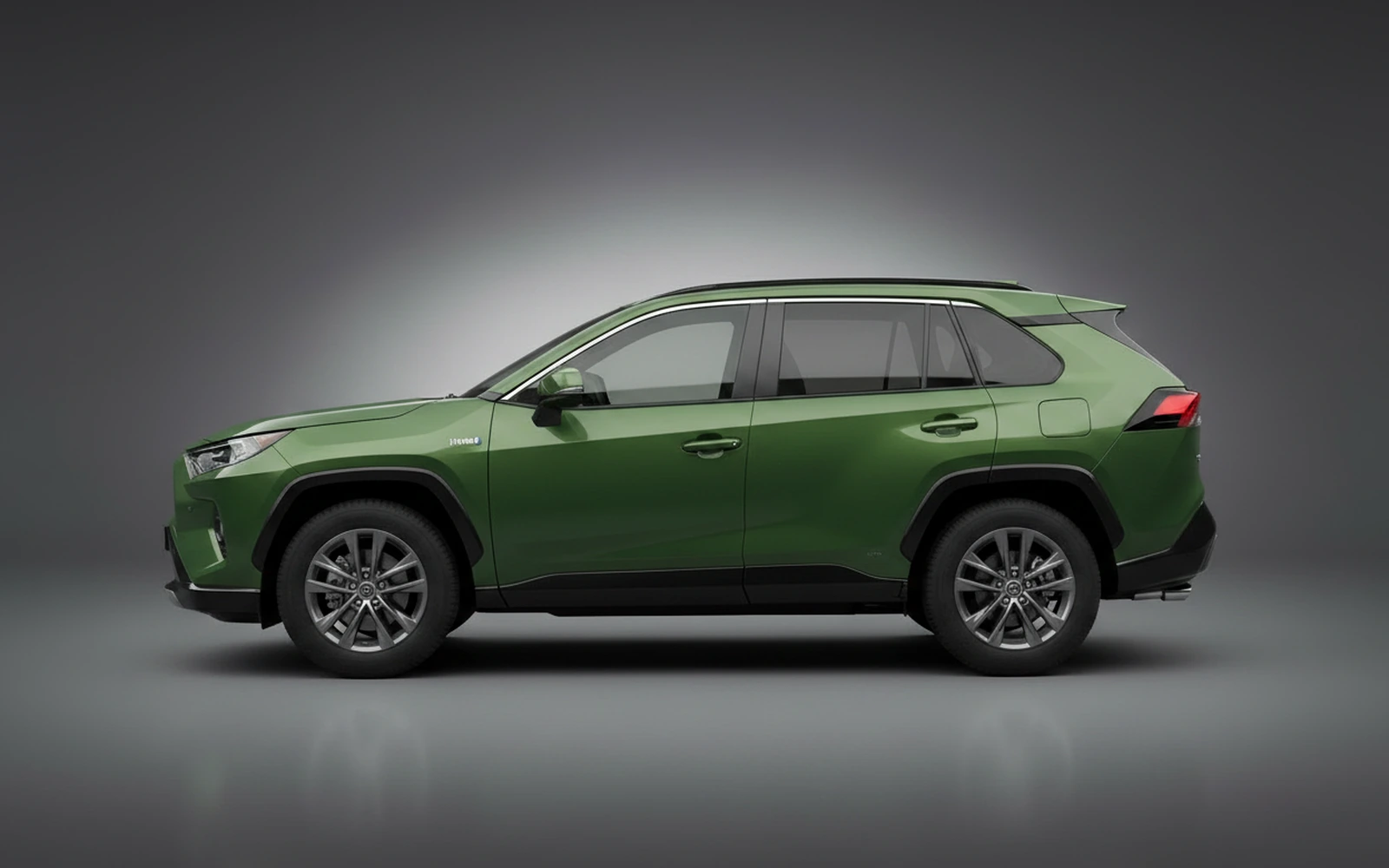 Toyota Rav4 Green 2026 — exterior rear view