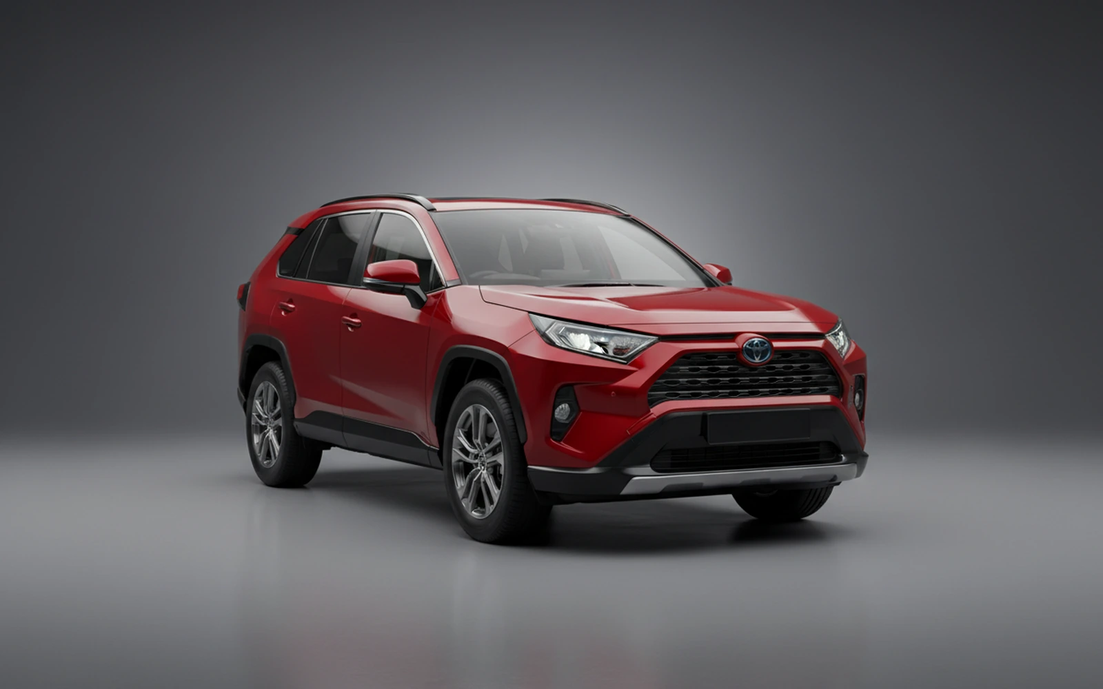 Toyota Rav4 Red 2026 for rent in Miami — exterior photo