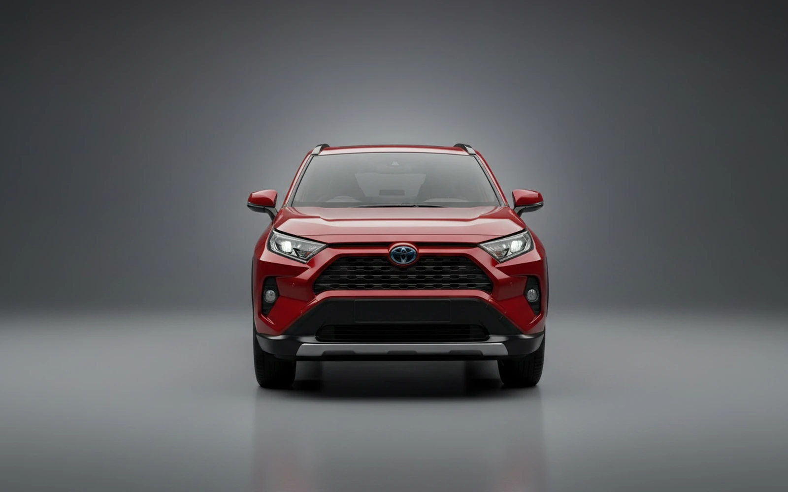 Toyota Rav4 Red 2026 — exterior side view