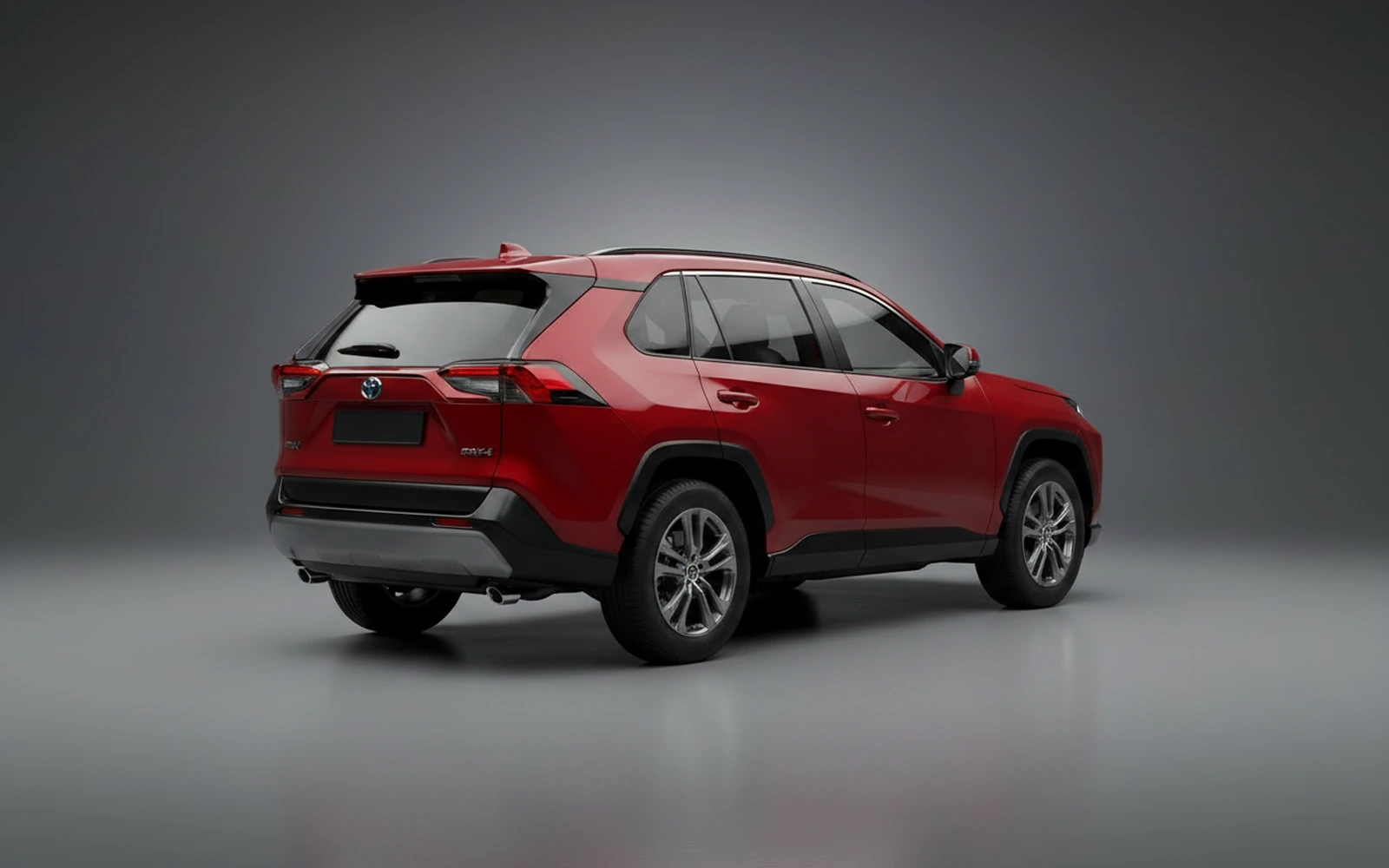 Toyota Rav4 Red 2026 — interior dashboard