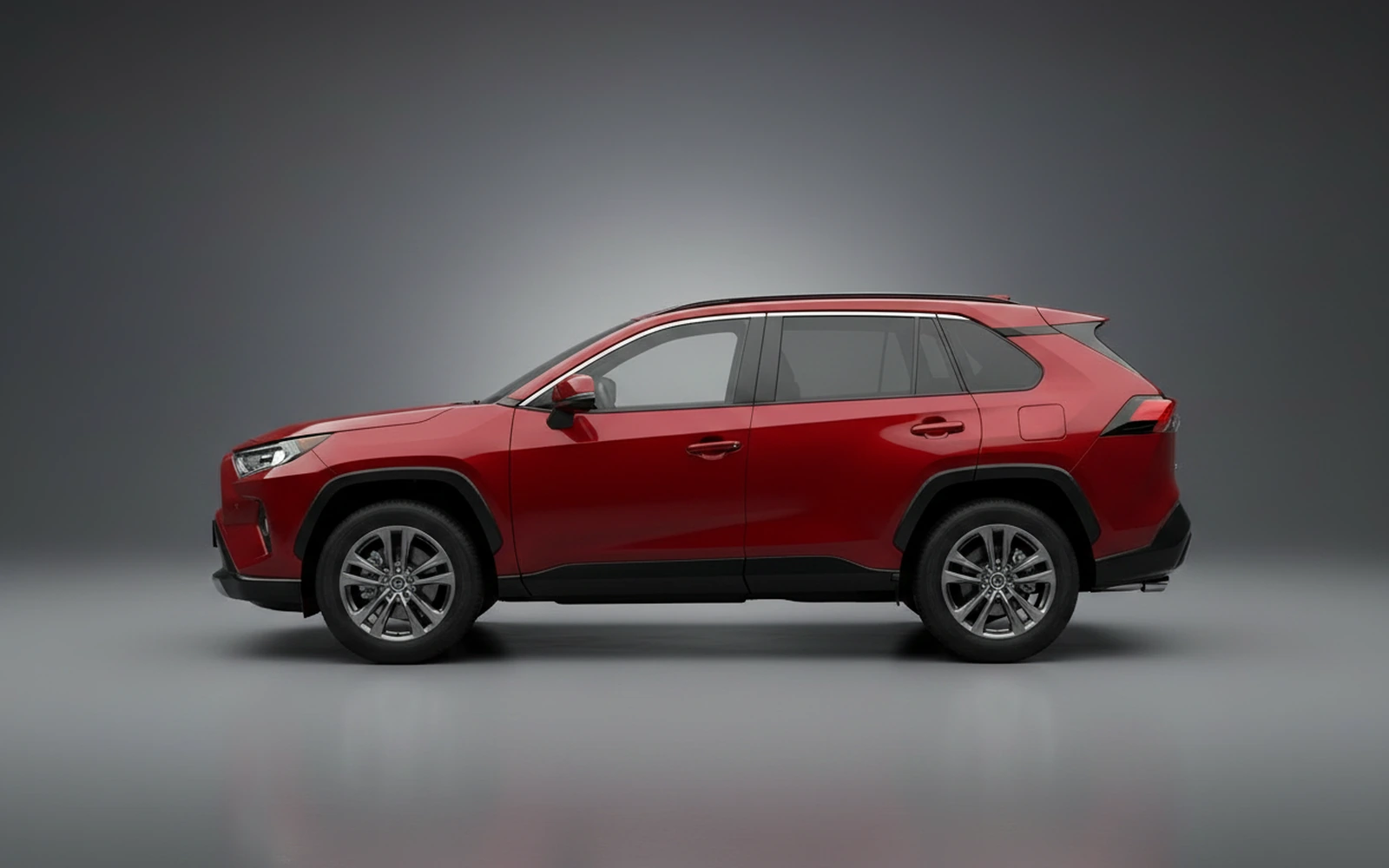 Toyota Rav4 Red 2026 — exterior rear view
