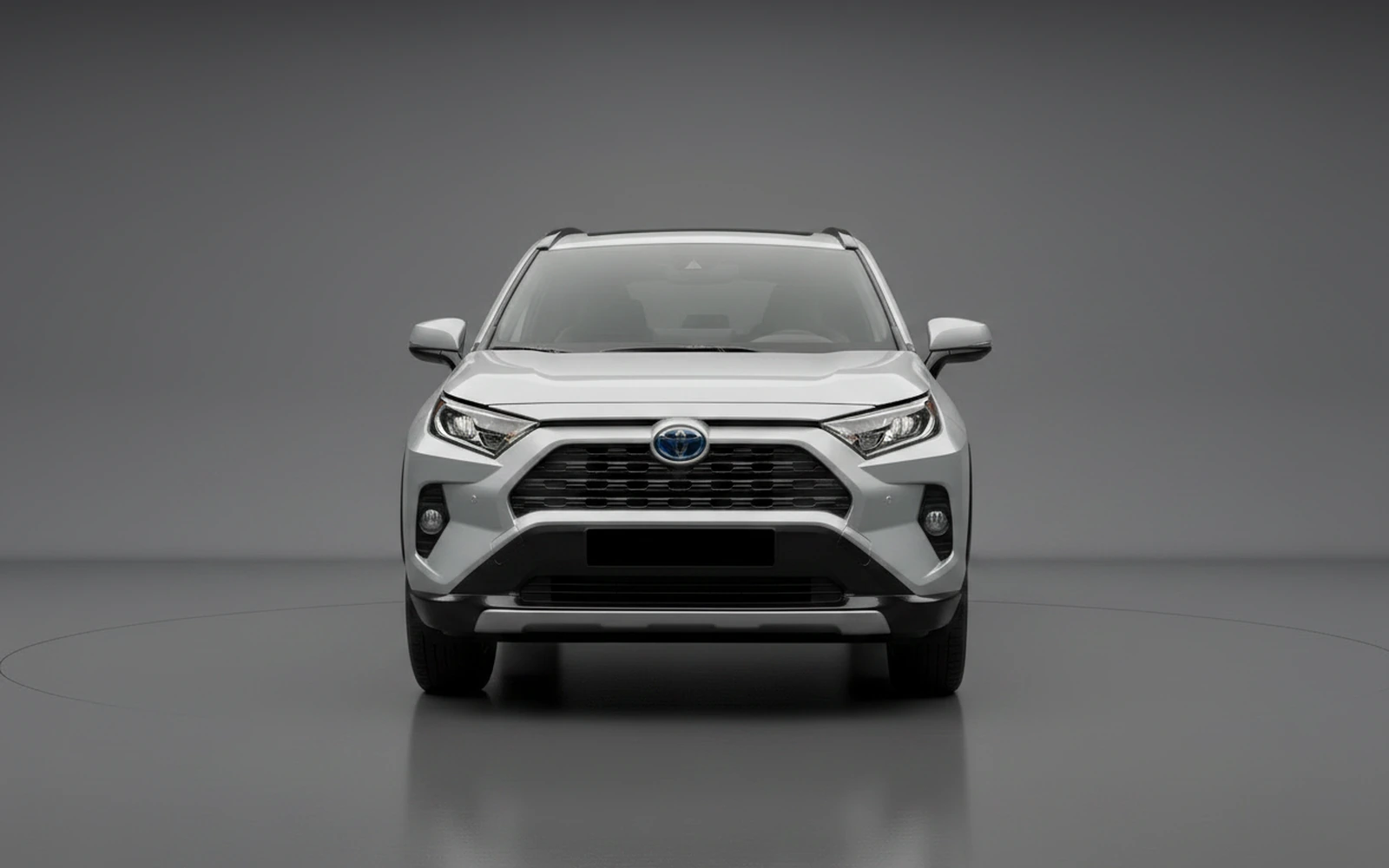 Toyota RAV4 Silver 2025 — exterior side view