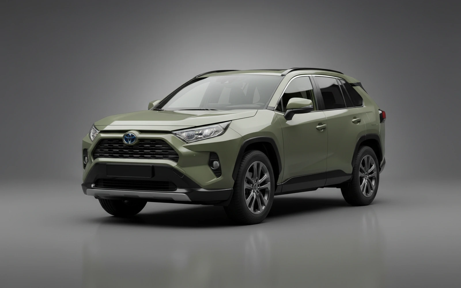 Toyota Rav4 Urban-khaki 2025 for rent in Miami — exterior photo