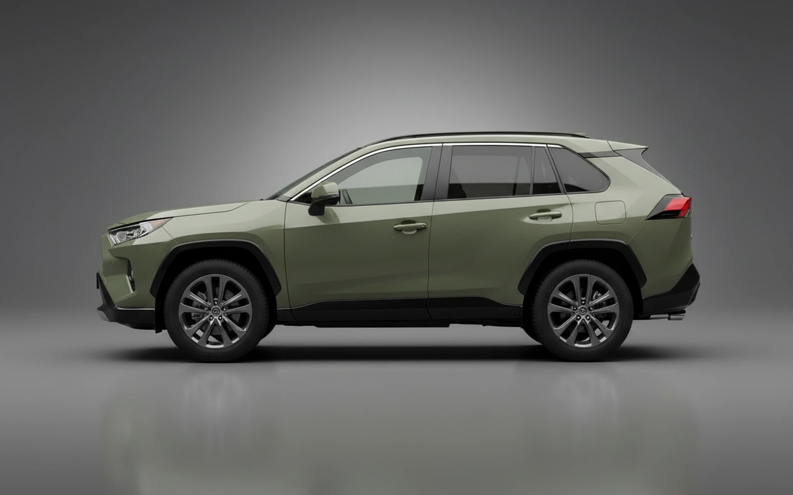 Toyota Rav4 Urban-khaki 2025 — exterior rear view