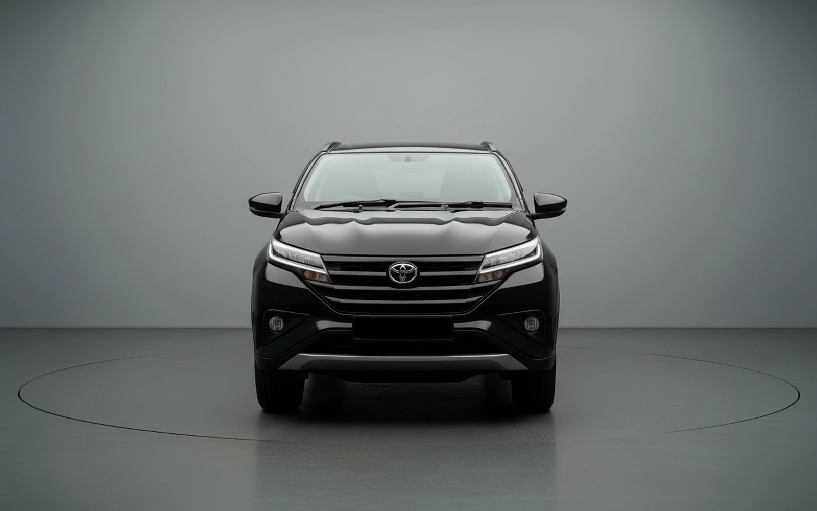 Toyota Rush Black 2023 — exterior side view