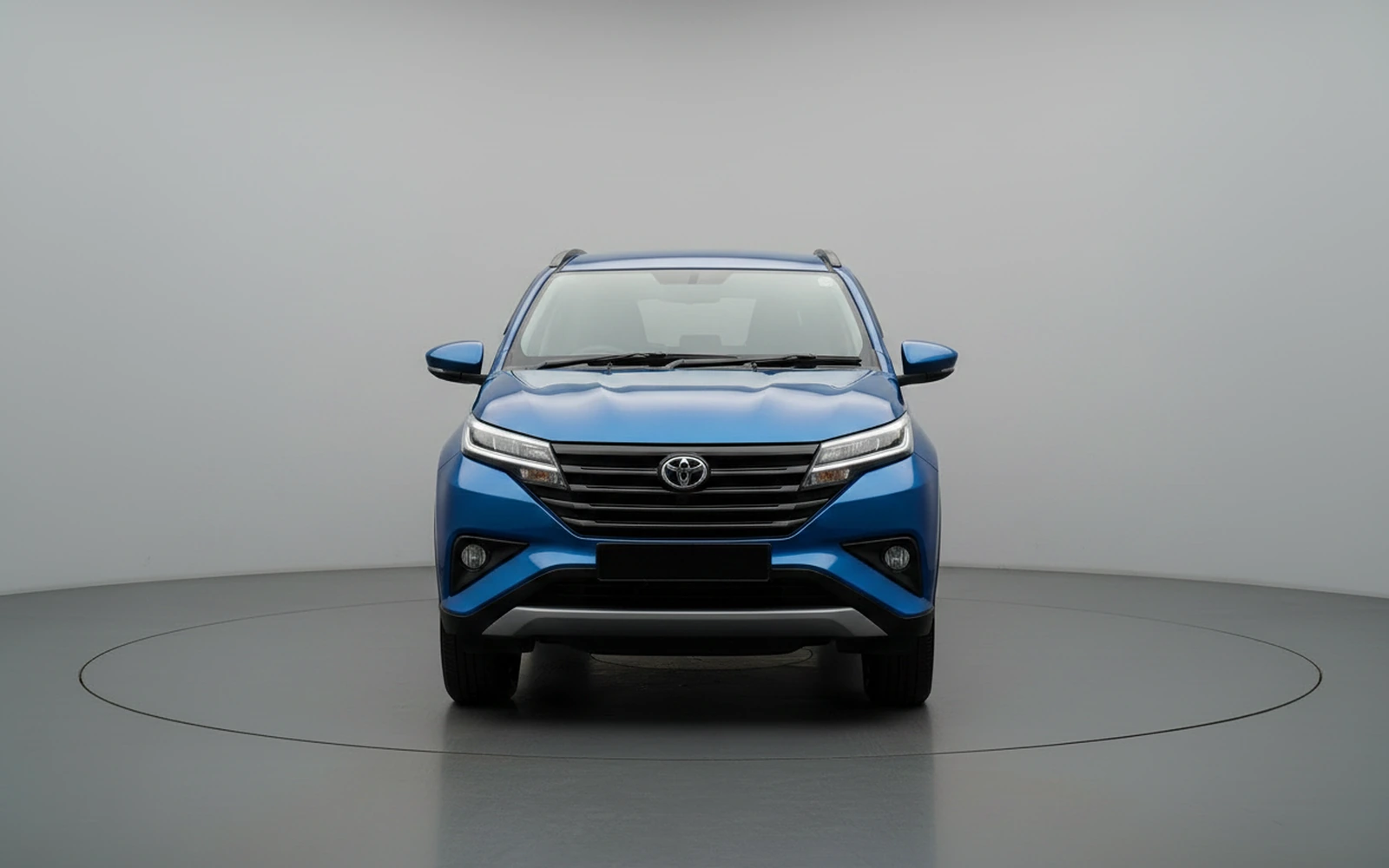 Toyota Rush Blue 2023 — exterior side view