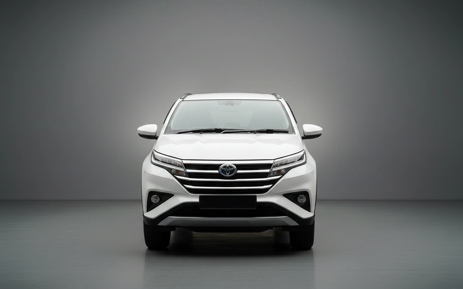 Toyota Rush White 2023 — exterior side view