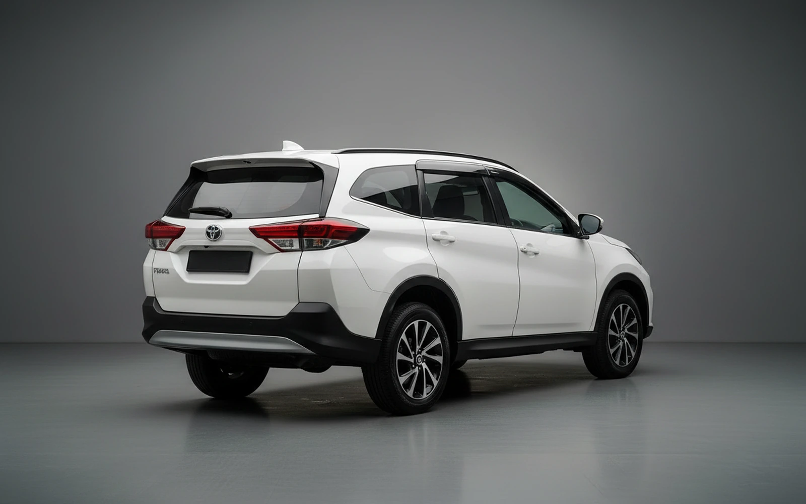 Toyota Rush White 2023 — interior dashboard