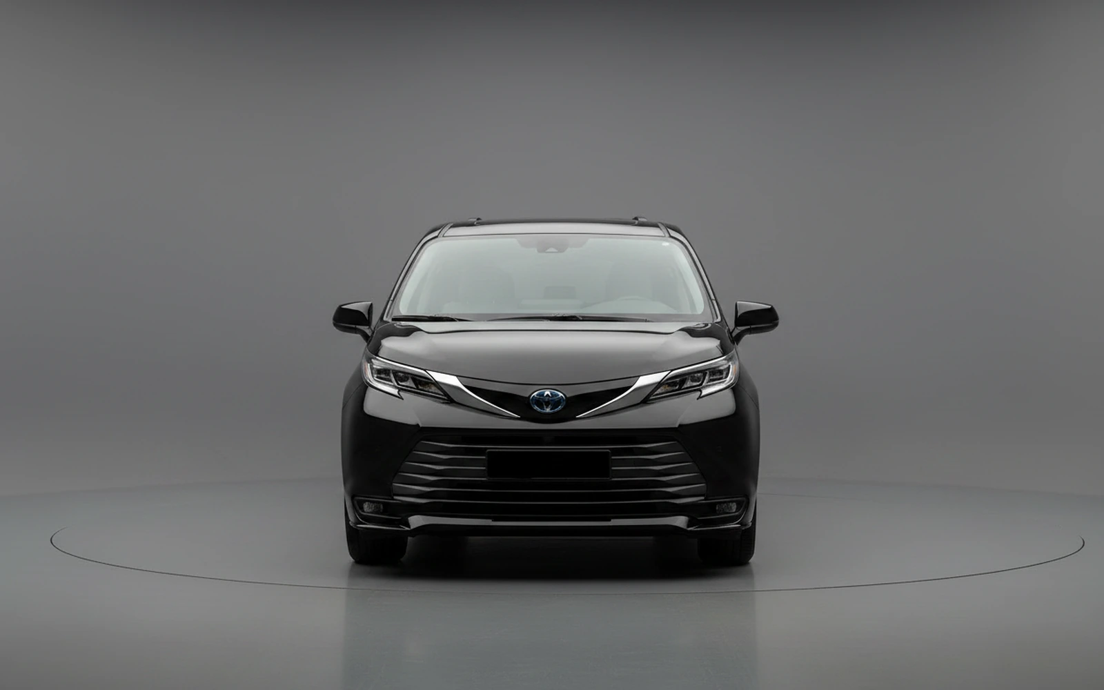 Toyota Sienna Negro 2021 — exterior side view