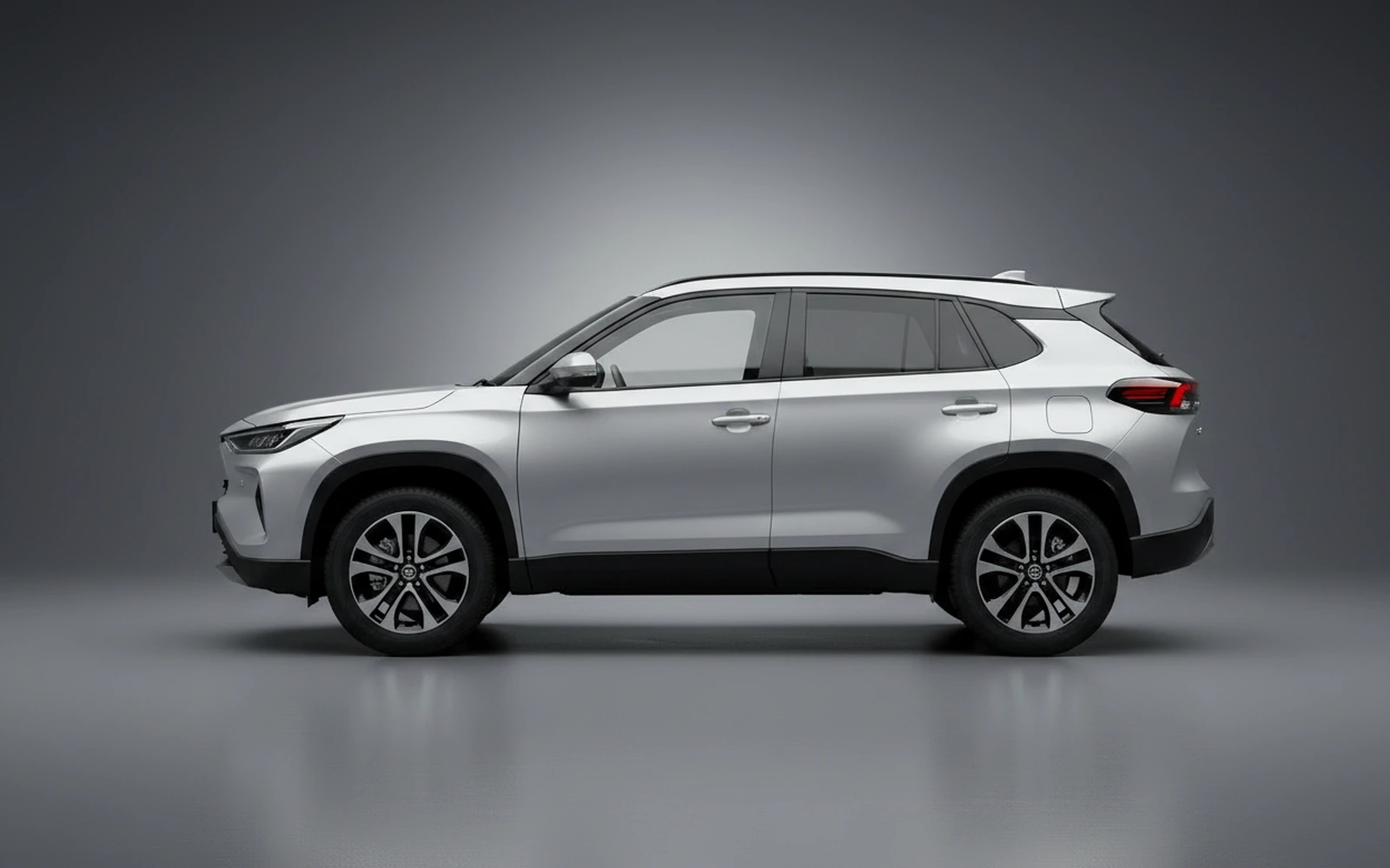Toyota Urban Cruiser Silver 2026 — exterior rear view
