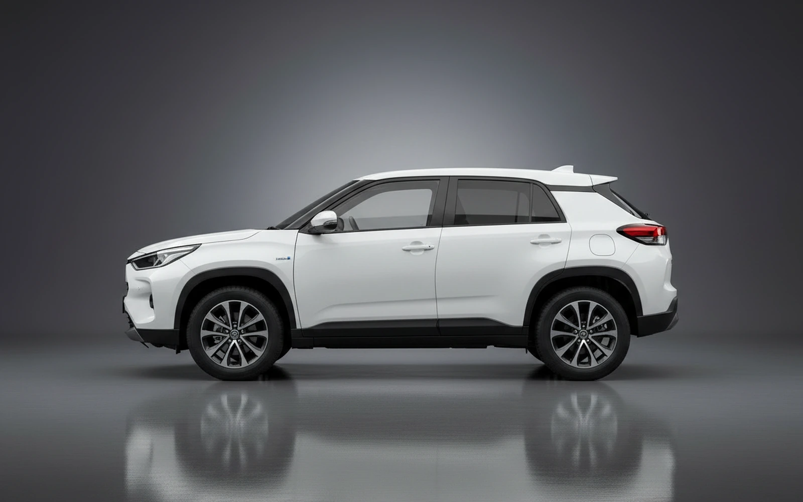 Toyota Urban Cruiser White 2026 — exterior rear view