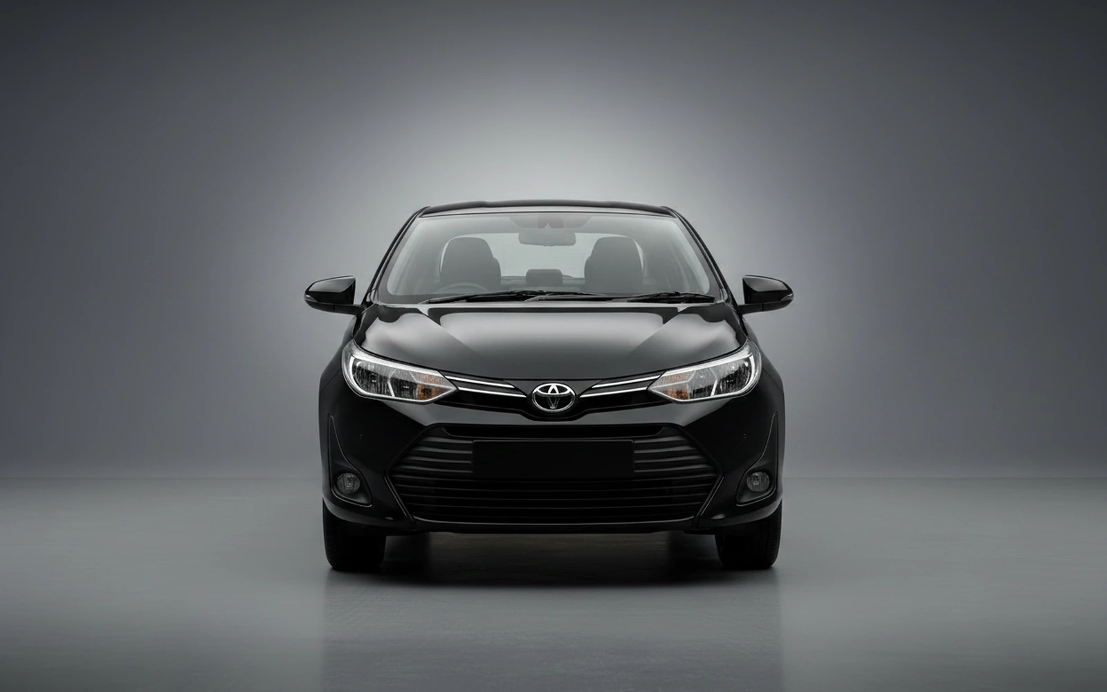 Toyota Yaris Negro 2026 — exterior side view