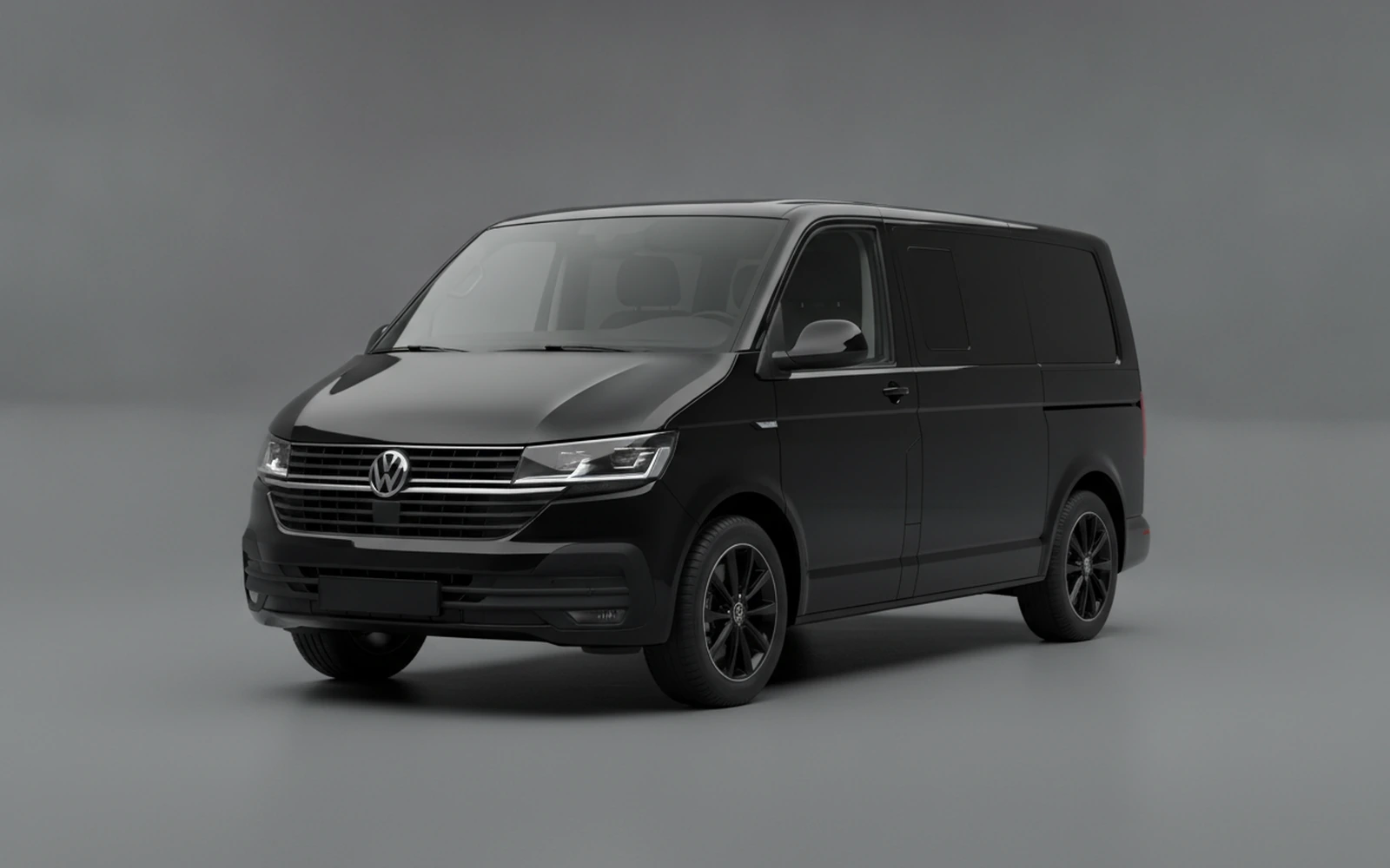 Volkswagen Multivan Black 2023 for rent in Miami — exterior front view