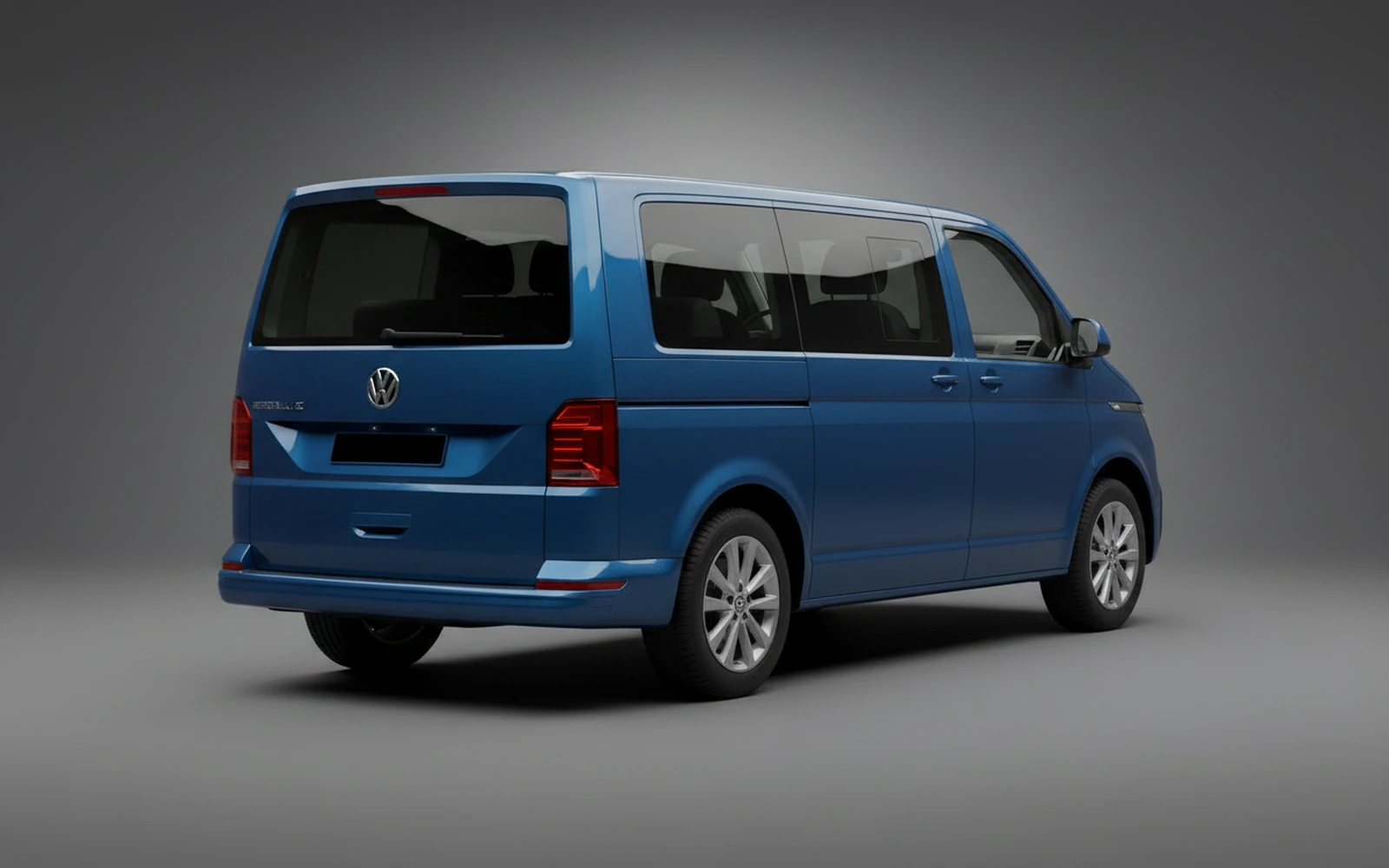 Volkswagen Multivan Azul 2023 — interior dashboard