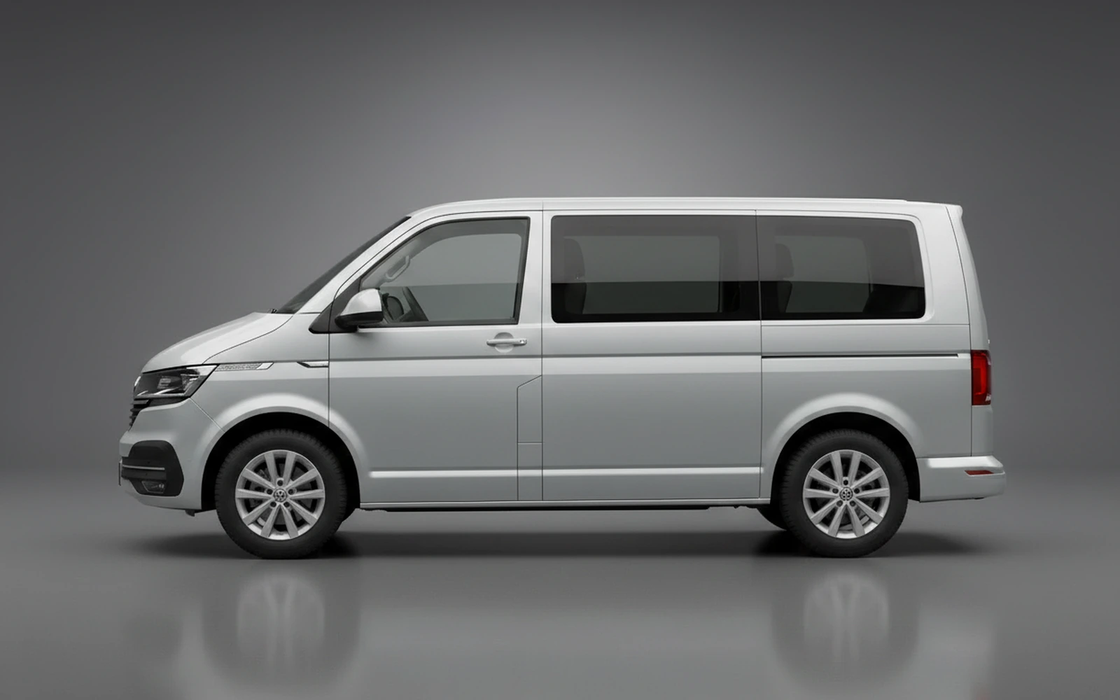 Volkswagen Multivan Silver 2023 — exterior rear view