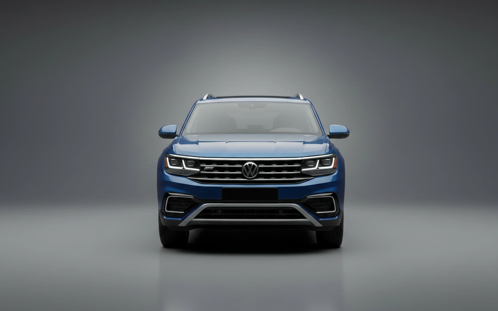 Volkswagen Teramont 7-Seater Blue 2023 — exterior side view