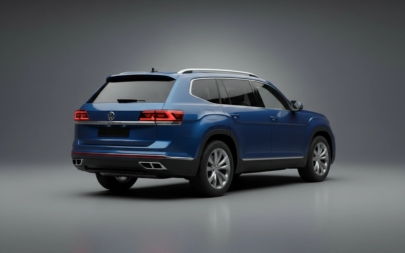 Volkswagen Teramont 7-Seater Blue 2023 — interior dashboard
