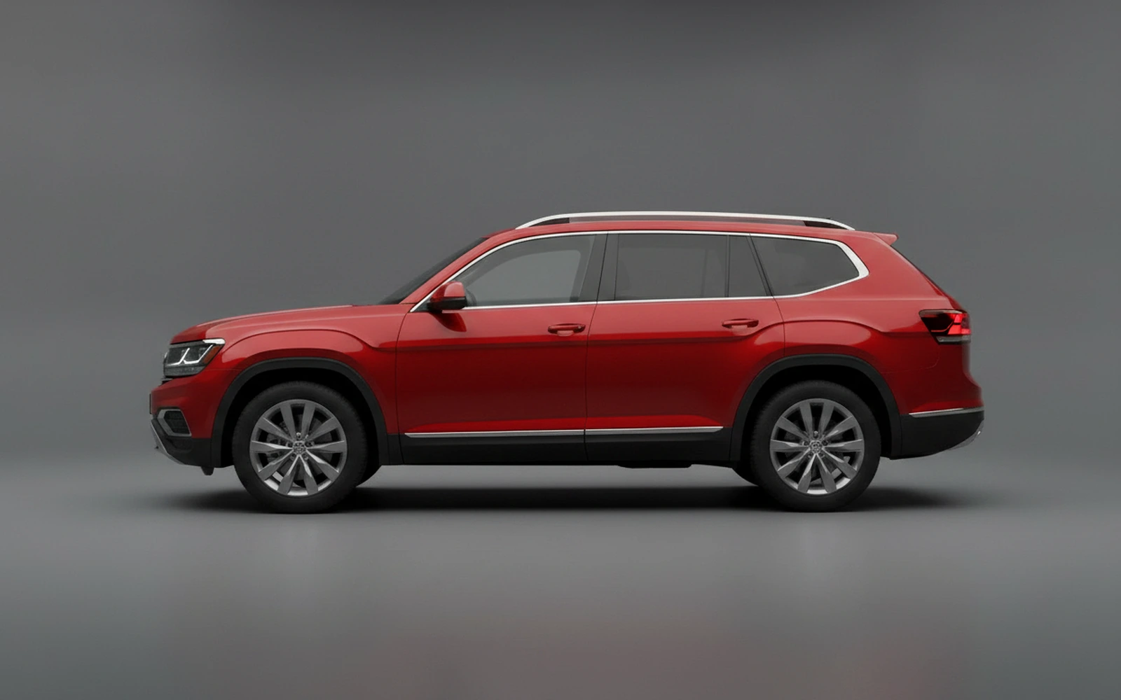 Volkswagen Teramont 7-Seater Red 2023 — exterior rear view