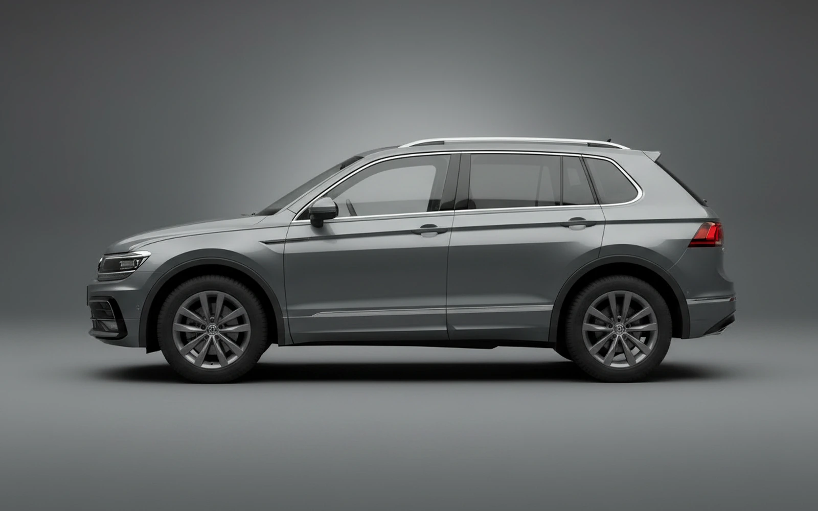 Volkswagen Tiguan Grey 2024 — exterior rear view