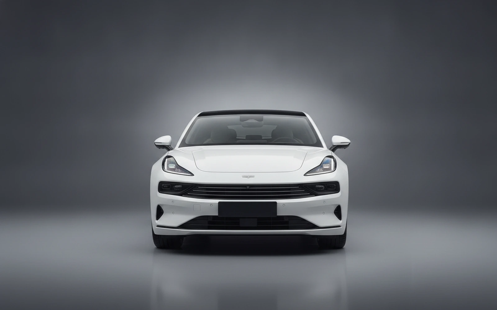 Zeekr 001 White 2025 — exterior side view